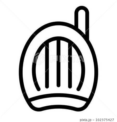 Baby monitor talkie icon. Outline baby monitor talkie vector icon for web design isolated on white background Baby monitor talkie icon. Outline baby monitor talkie vector icon for web design isolated on white background 102375427