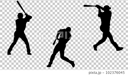 野球-バッター 102376045