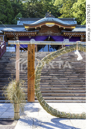 鎮西大社 諏訪神社の茅の輪くぐり【長崎県長崎市】 102376216