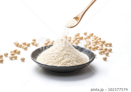 おから　おからパウダー　健康食品　大豆イソフラボン　流動する粉末 102377574