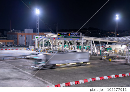 《神奈川県》東名高速道路・東京料金所 102377911