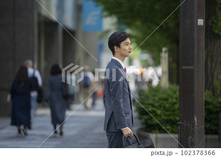若いビジネスマン　ポートレート 102378366