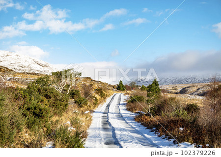 The R254 connects Doochary and Glenveagh Nation Park in County Donegal - Ireland The R254 connects Doochary and Glenveagh Nation Park in County Donegal - Ireland 102379226