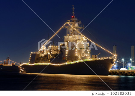 護衛艦　イルミネーション 102382033