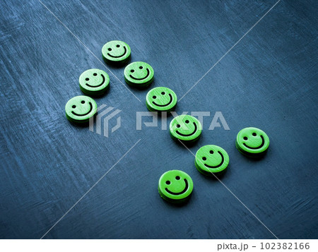 The number is one of the joyful emoticons. Success and good reviews. The number is one of the joyful emoticons. Success and good reviews. 102382166