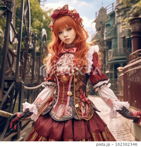 コスプレをしたアイドルイメージ 102382346