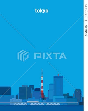 東京　tokyo　東京タワー　 102382549