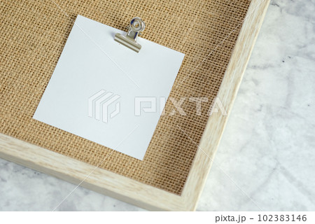 Blank white paper Mock up for design. 102383146
