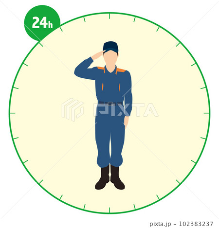 男性消防士の24時間 男性消防士の24時間 102383237