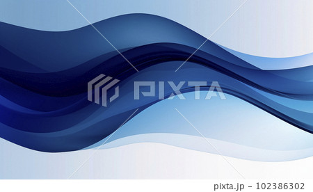 abstract background in the form of blue and white waves abstract background in the form of blue and white waves 102386302