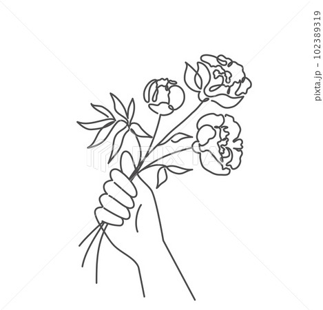 Vector illustration of nature, flower. 102389319