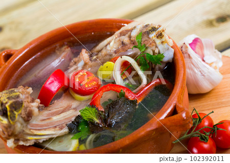 Shurpa with lamb meat 102392011