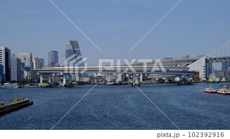 レインボーブリッジ・芝浦ループ橋 レインボーブリッジ・芝浦ループ橋 102392916