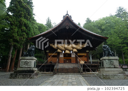 下社秋宮　神楽殿 102394725