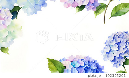 紫陽花, 花, フレーム, 素材, 背景, ガーデン, 植物, 自然, 花束, 季節, 美しい, カ 紫陽花, 花, フレーム, 素材, 背景, ガーデン, 植物, 自然, 花束, 季節, 美しい, カ 102395201
