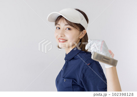 ゴルフ　女性　 102398128
