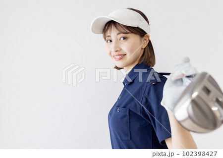 ゴルフ 女性 ゴルフ 女性 102398427