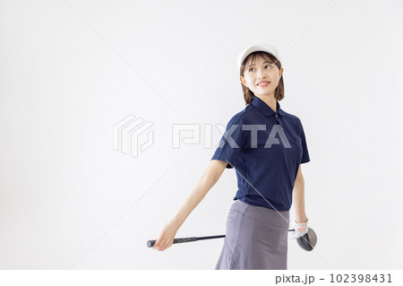 ゴルフ　女性　 102398431