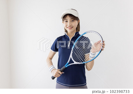 テニス　女性 102398733
