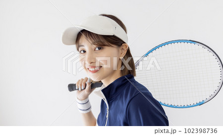 テニス　女性 102398736