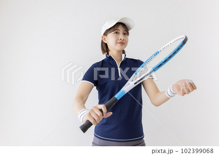 テニス　女性　 102399068
