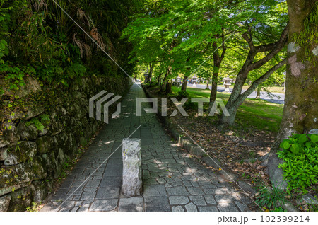 比叡山延暦寺の門前町坂本 比叡山延暦寺の門前町坂本 102399214