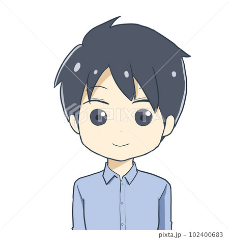 笑顔の男性 102400683