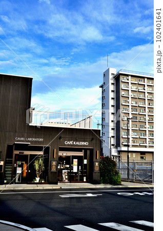 世田谷代田駅から梅が丘駅間の新規開発エリア 世田谷代田駅南西口の富士山の見える風景 世田谷代田駅から梅が丘駅間の新規開発エリア 世田谷代田駅南西口の富士山の見える風景 102401641