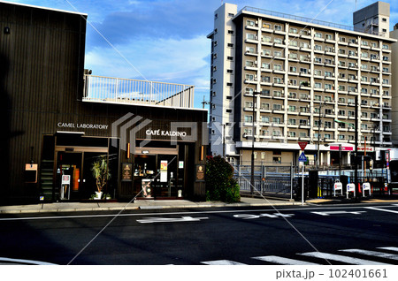 世田谷代田駅から梅が丘駅間の新規開発エリア 世田谷代田駅南西口の富士山の見える風景 世田谷代田駅から梅が丘駅間の新規開発エリア 世田谷代田駅南西口の富士山の見える風景 102401661