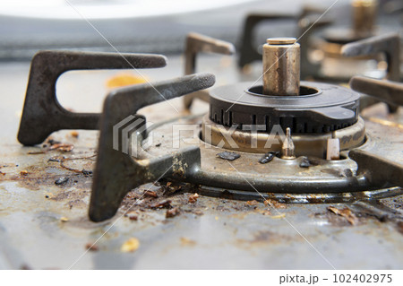 ガスコンロの汚れ 102402975