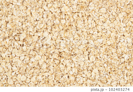 Heap of oat flakes, isolated Heap of oat flakes, isolated 102403274