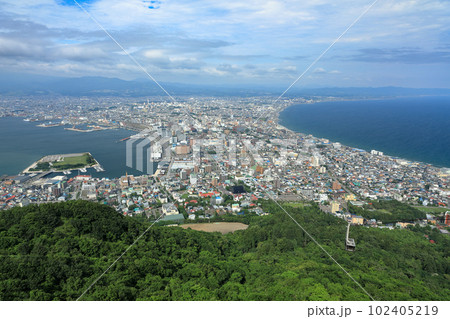 函館山からの函館市街地眺望 102405219