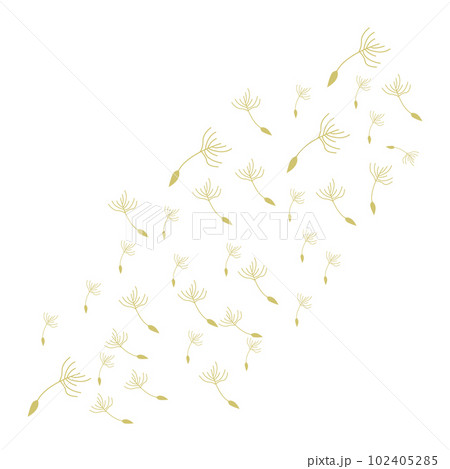 Dandelion Logo, Vector Plant Dandelion flower, Design Icon Template Dandelion Logo, Vector Plant Dandelion flower, Design Icon Template 102405285