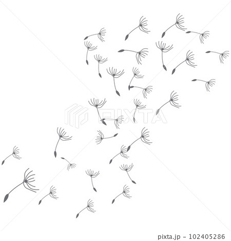 Dandelion Logo, Vector Plant Dandelion flower, Design Icon Template Dandelion Logo, Vector Plant Dandelion flower, Design Icon Template 102405286