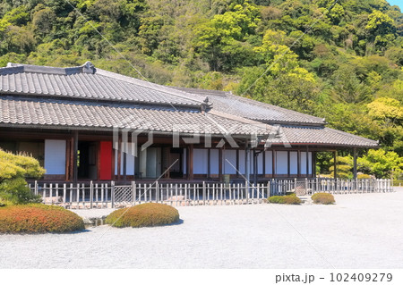 【鹿児島県】晴天の名勝 仙巌園(磯御殿) 【鹿児島県】晴天の名勝 仙巌園(磯御殿) 102409279