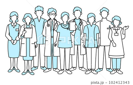 医療関係者 102412343