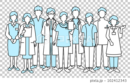 医療関係者 102412343