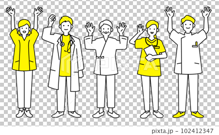 微笑的醫院人 微笑的醫院人 102412347