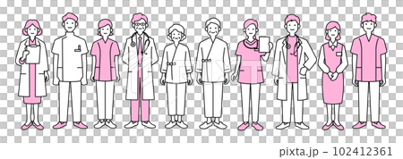 Hospital people 102412361