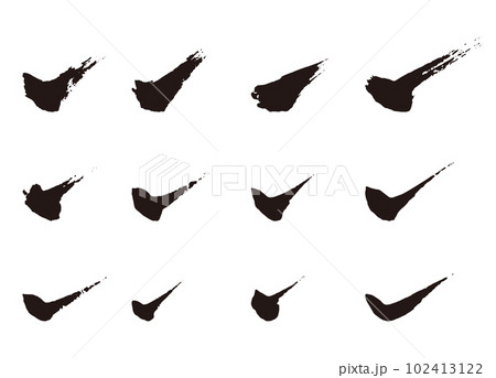 筆書き線セット3 102413122