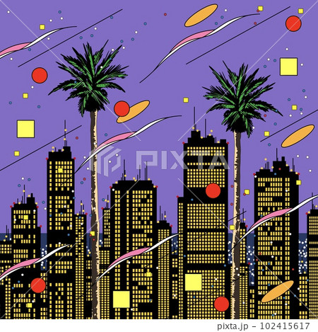 シティポップのイラスト 102415617