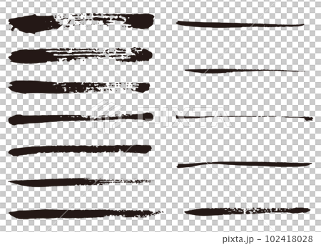 Brush writing line set 5 Brush writing line set 5 102418028