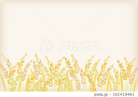 稲　米の風景イラスト 102419461