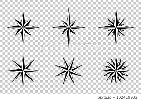 star icon set 102419932