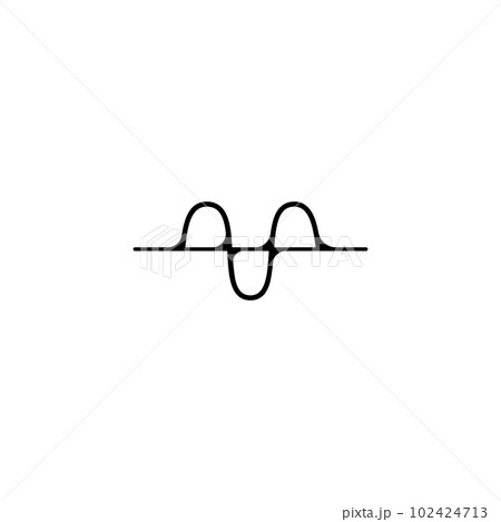 sound wave logo 102424713