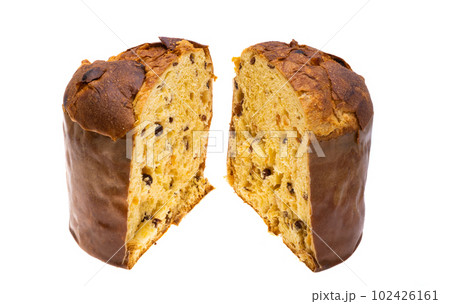Panettone Italian isolated Panettone Italian isolated 102426161