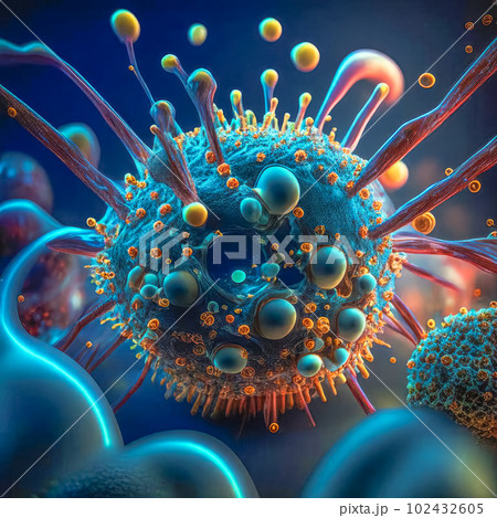 New aggressive virus. Generative AI New aggressive virus. Generative AI 102432605