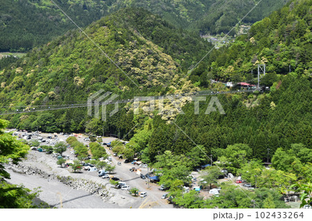 日本一の吊り橋、谷瀬の吊り橋とキャンプ場 日本一の吊り橋、谷瀬の吊り橋とキャンプ場 102433264