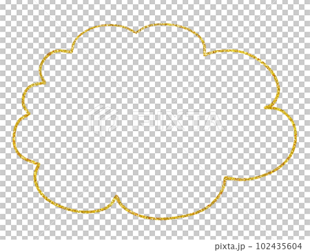 Ashirai hand-painted speech bubble lame gold Ashirai hand-painted speech bubble lame gold 102435604