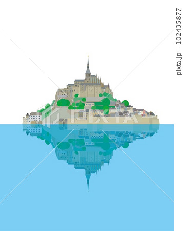 モン・サン・ミシェル mont saint michel ノルマンディー フランス モン・サン・ミシェル mont saint michel ノルマンディー フランス 102435877